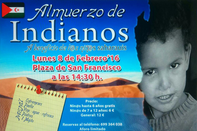 La Asociación de Amigos del pueblo Saharaui en La Palma organiza su tradicional almuerzo de Indianos.